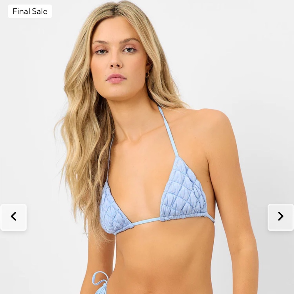 Frankie’s Bikinis Tia String Bikini Top